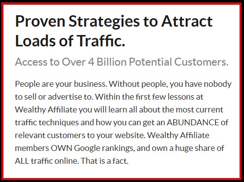Wealthy Affiliate Review - Proven Strategies To Attract Loads Of Traffic