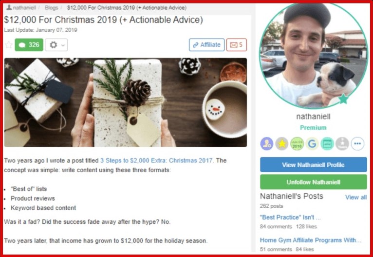 Wealthy Affiliate Review - Member Testimonial. Nethaniell Joined Wealthy Affiliate 'on the go' while travelling in China, and earned $12000 over Christmas!